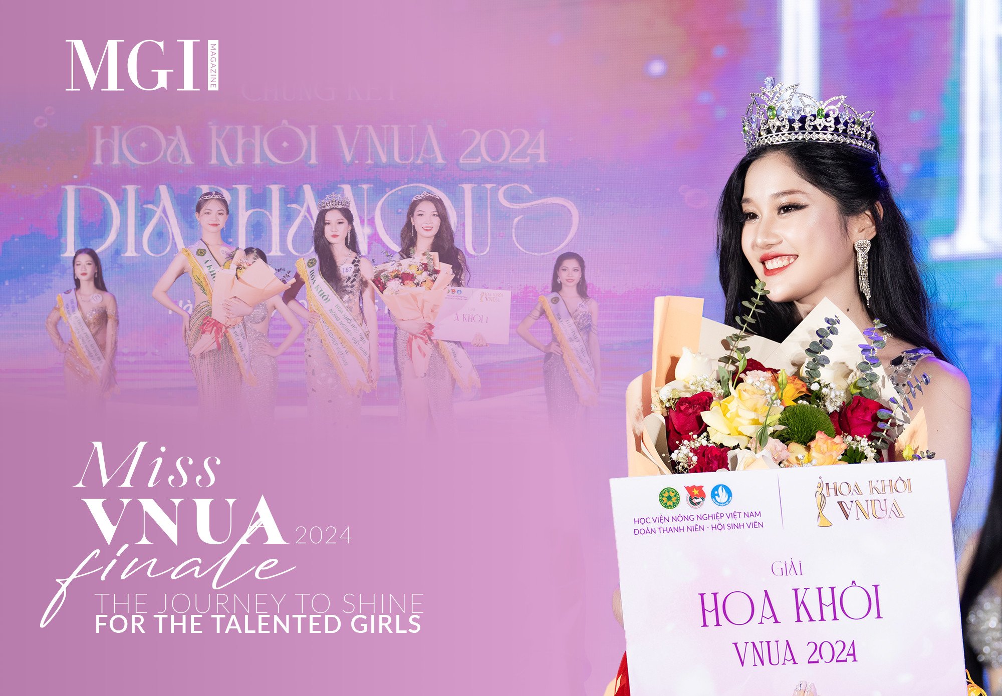 Miss VNUA 2024 finale: The journey to shine for the talented girls